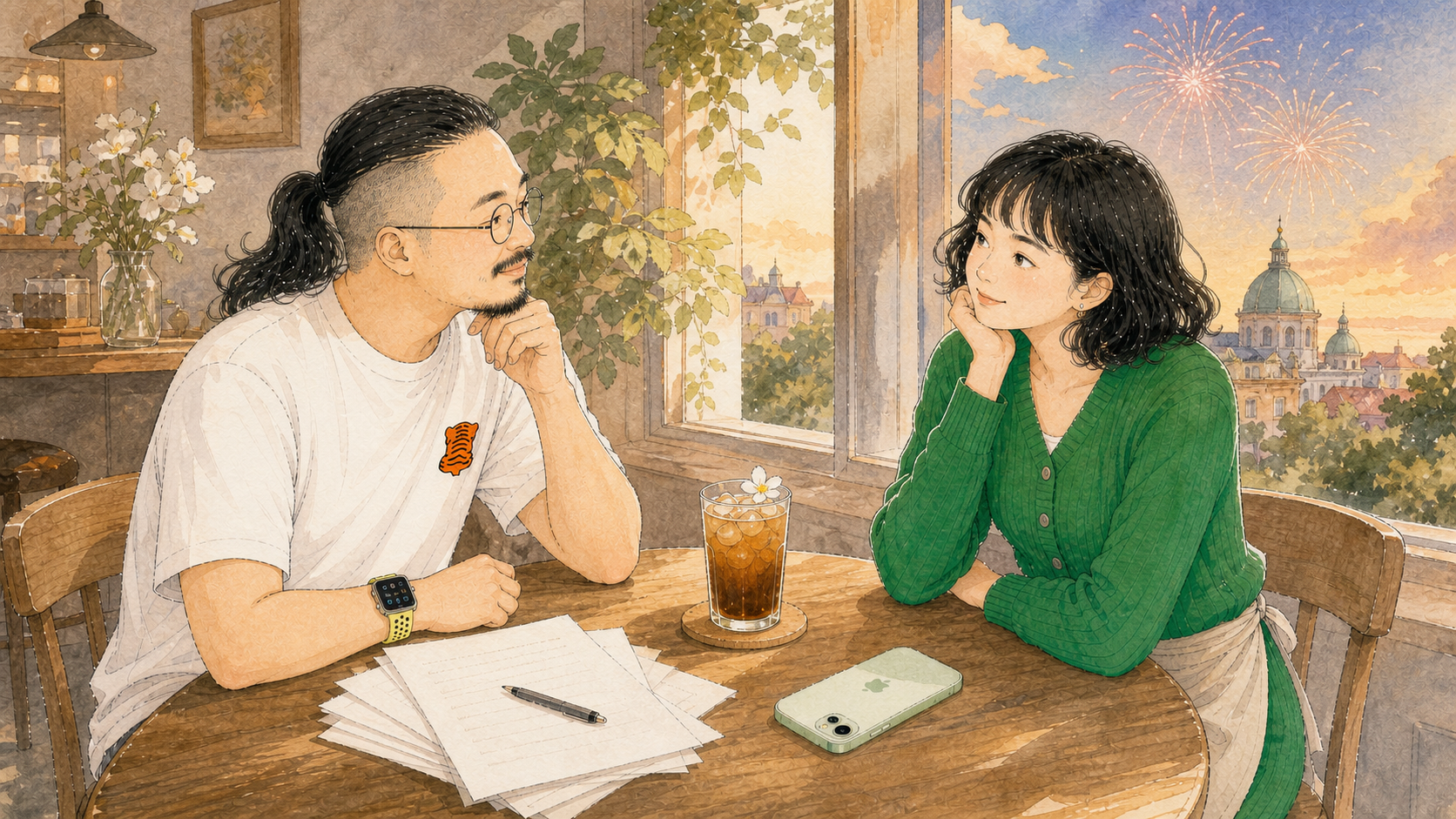 法蒂玛看向叙述者,眼睛里带着受用和崇拜。